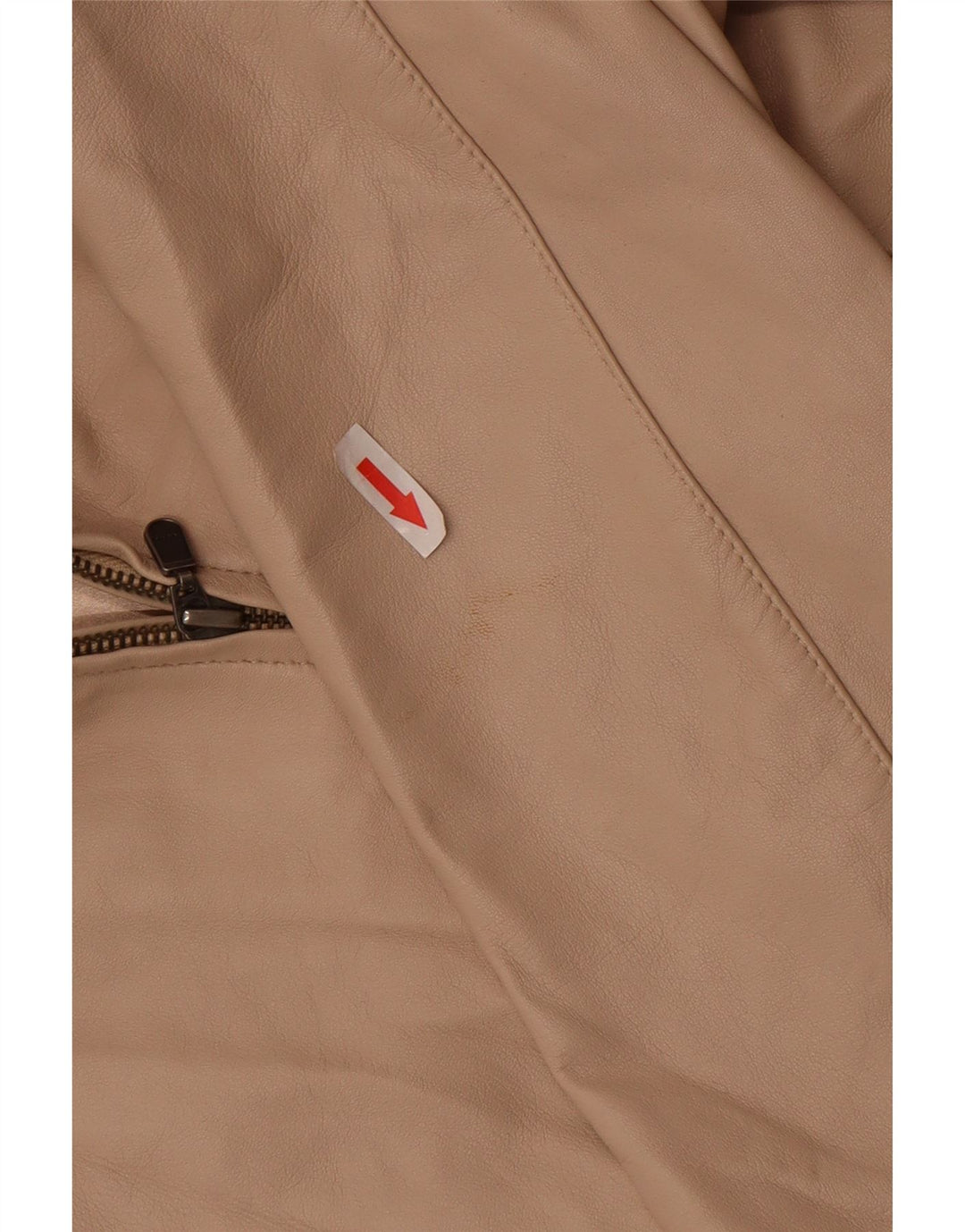 Lakeland Γυναικείο Δερμάτινο Μπουφάν UK 12 Medium Beige Leather