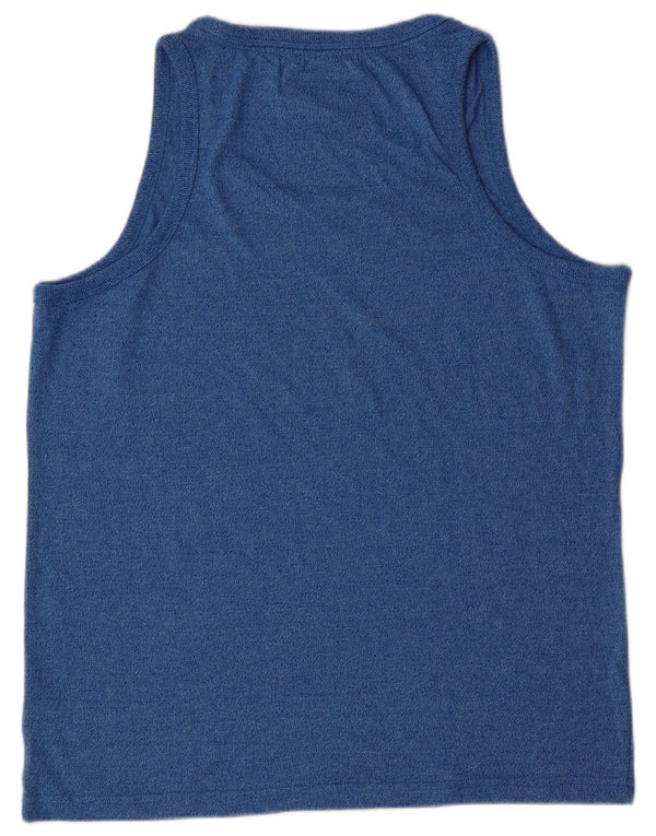 Ανδρικό γραφικό γιλέκο SUPERDRY 2XL Μπλε Βαμβακερό