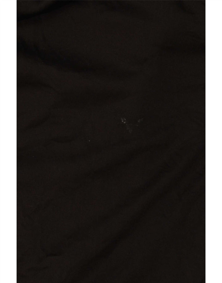 Puma Boys Graphic Hoodie Jumper 12-13 Years Large Black Polyester