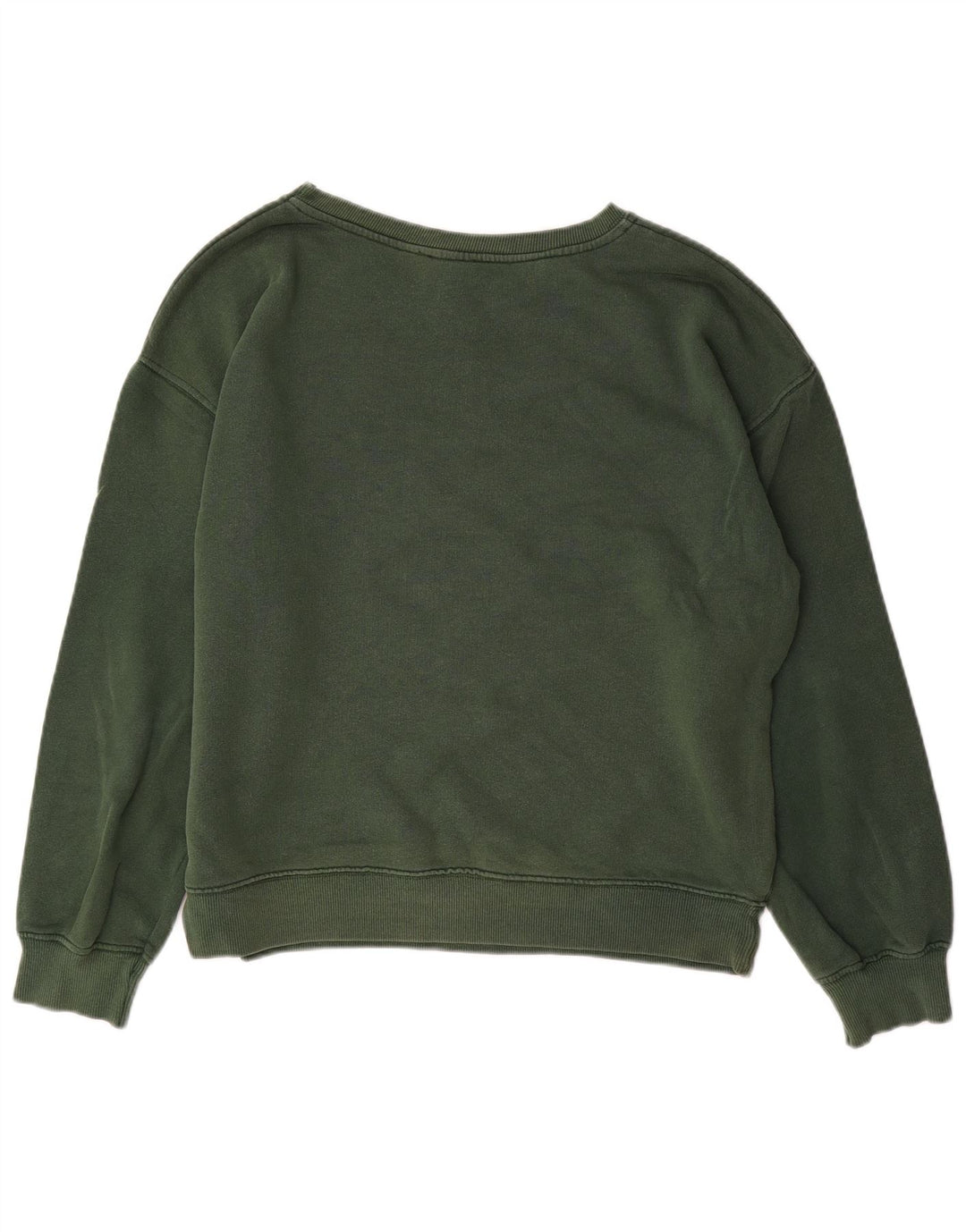 Γυναικεία ZARA Γυναικεία φούτερ με γραφικά Harvard Jumper UK 14 Medium Green