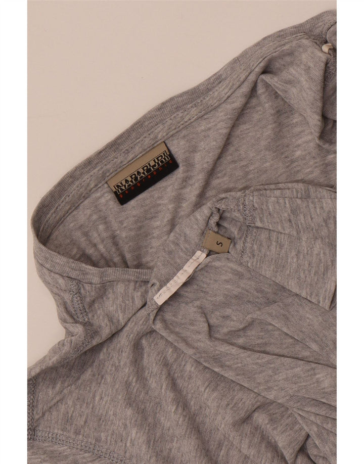 Ανδρικό μπλουζάκι Napapijri Geographic Top Small Grey
