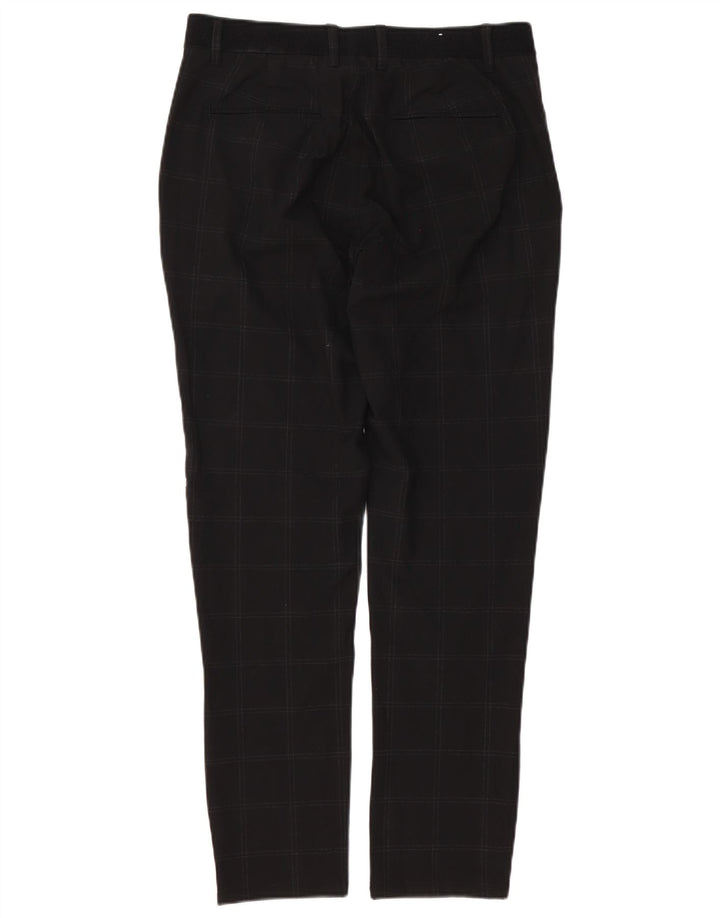 Ανδρικό παντελόνι Zara Slim Chino Medium W31 L30 Black Check