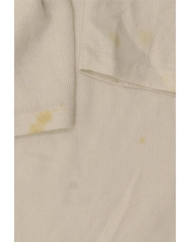 Zara Γυναικείο Jumper Φόρεμα UK 14 Medium White