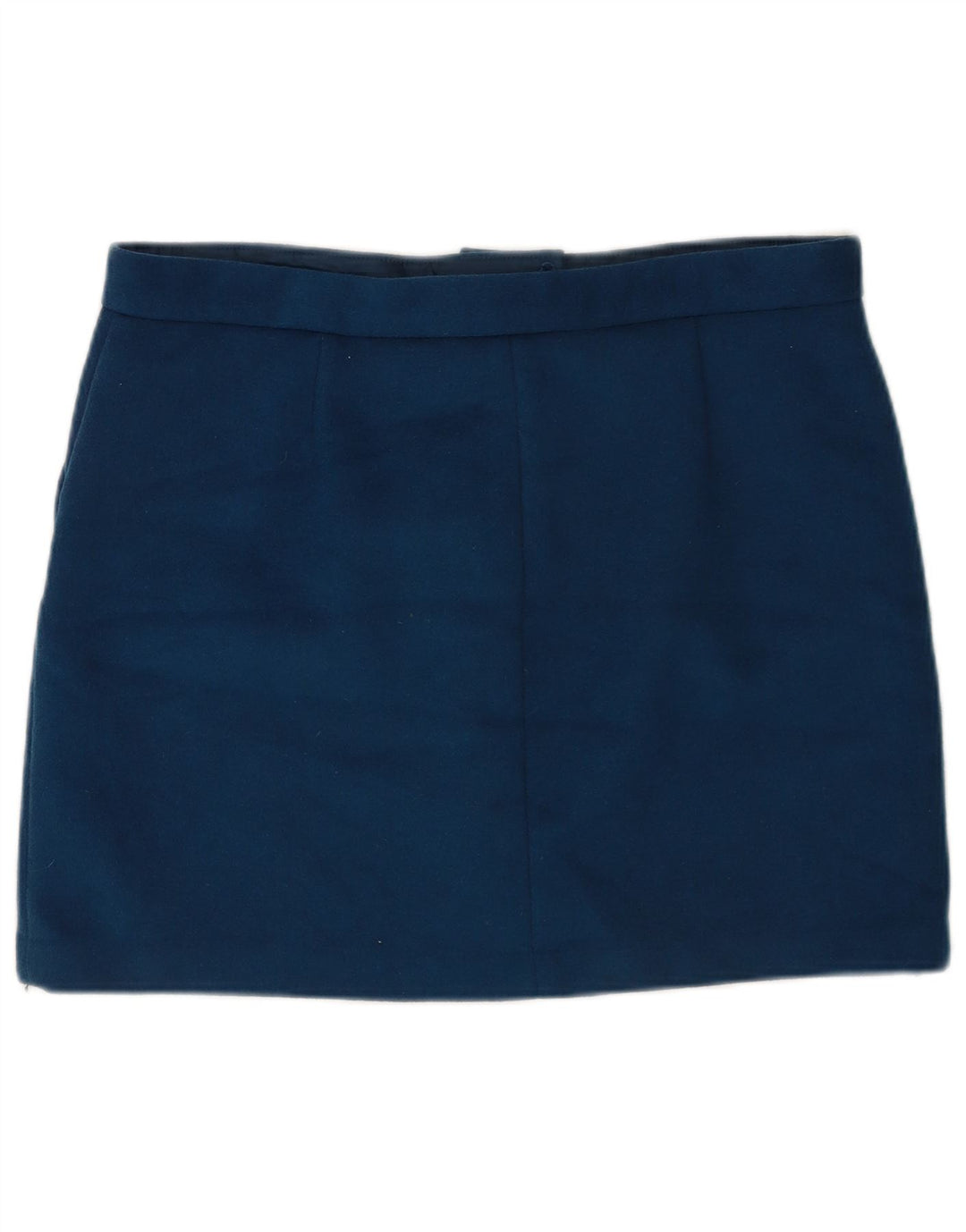 Marks & Spencer Γυναικεία Μίνι Φούστα UK 18 XL W36 Blue Polyester
