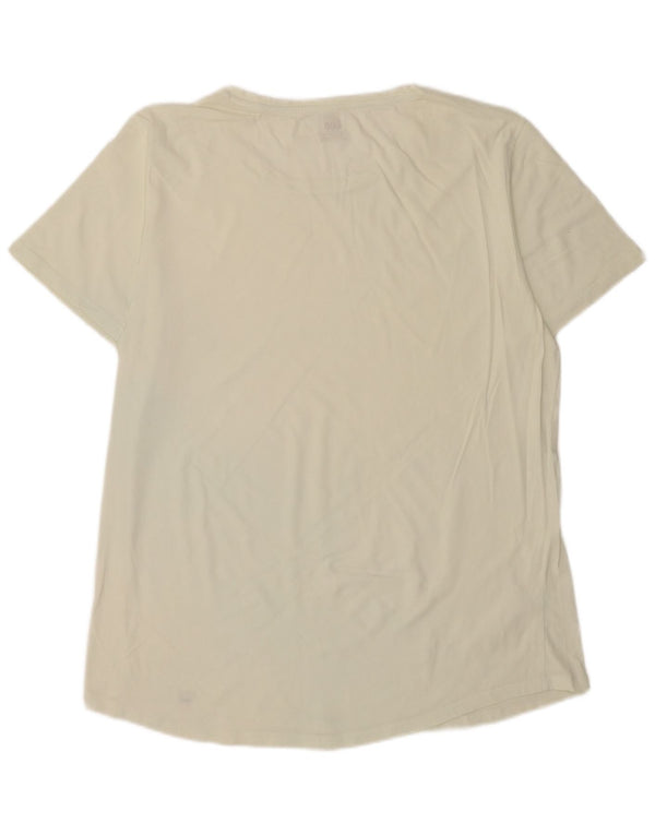 Ανδρικό T-Shirt Lee Long Regular Fit Top 2XL Λευκό