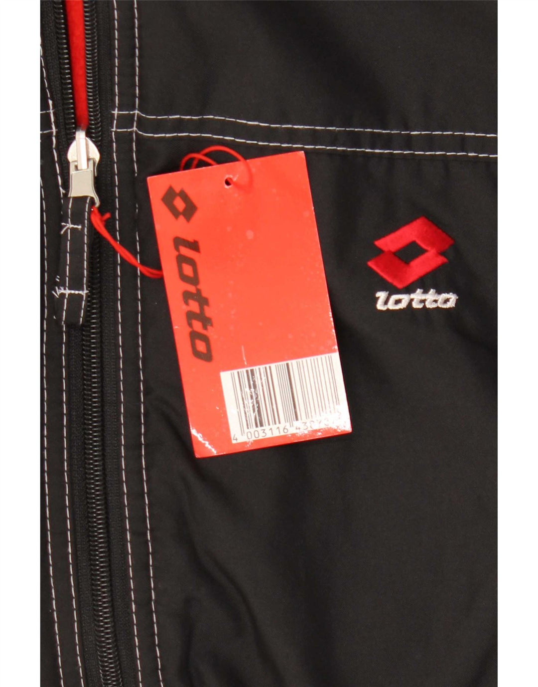 Lotto Mens Reversible Gilet UK 40 Large Black Polyester