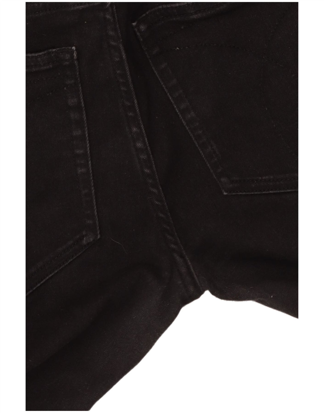 CALVIN KLEIN Boys Skinny Jeans 13-14 ετών W26 L29 Μαύρο βαμβακερό