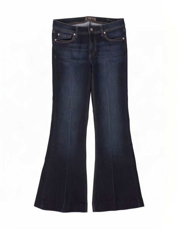 Zara Γυναικεία Ζ1975 Τζιν EU 42 Large W32 L32 Navy Blue