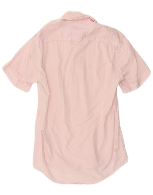 Daniele Alessandrini Ανδρικό πουκάμισο Μέγεθος 39 15 1/2 Medium Pink Pinstripe