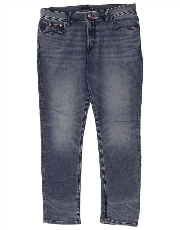 Tommy Hilfiger Ανδρικό Slim Jeans W36 L32 Blue Cotton