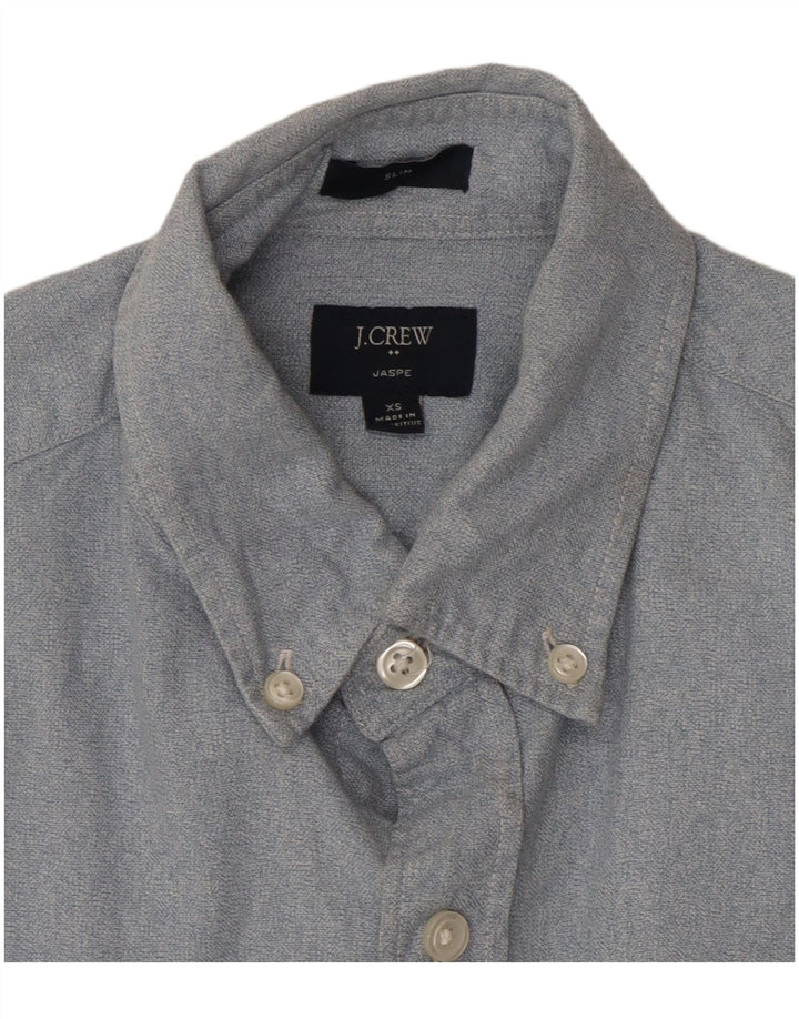 Ανδρικό πουκάμισο J. CREW Slim Fit XS Blue Cotton