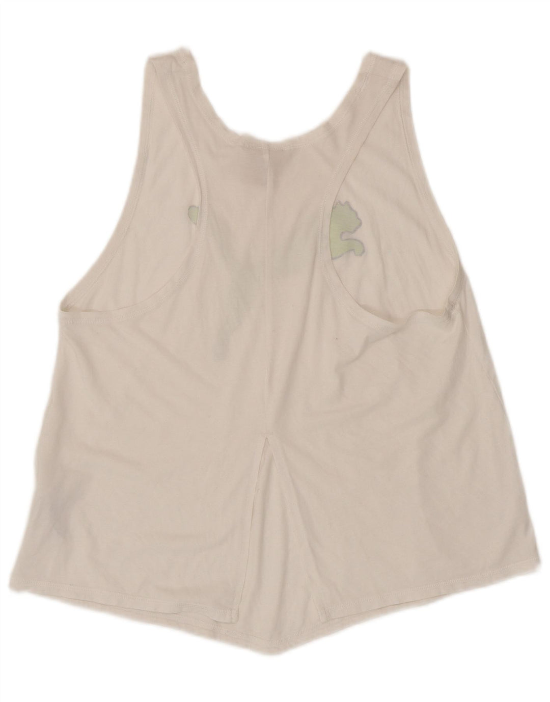 Γυναικείο γραφικό γιλέκο Puma Top UK 14 Large White Polyester