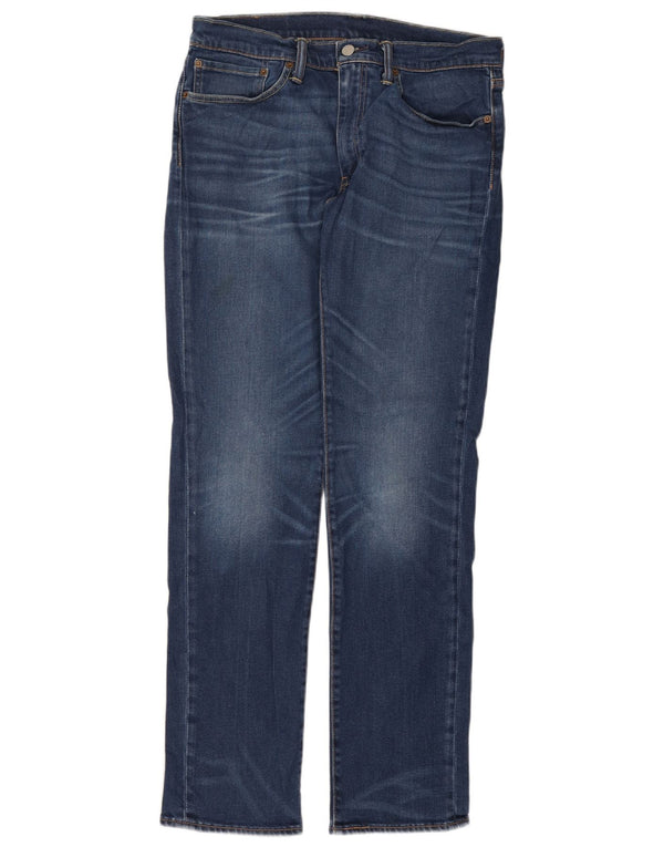 Levi's Mens 511 Slim Jeans W34 L34 Blue Cotton