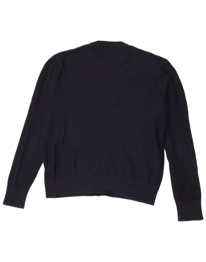 Ανδρικό πουλόβερ Zara Crew Neck Jumper Medium Navy Blue