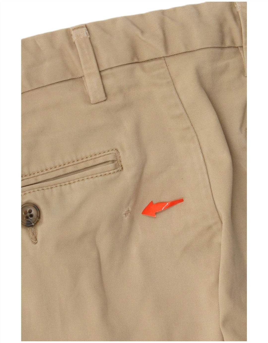 TOMMY HILFIGER Ανδρικό Skinny παντελόνι Chino W33 L34 Μπεζ βαμβακερό