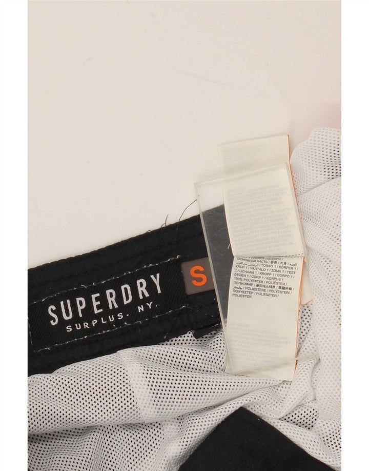 Ανδρικό κανονικό σορτς κολύμβησης Superdry γραφικό μικρό μπλε πολυεστέρα