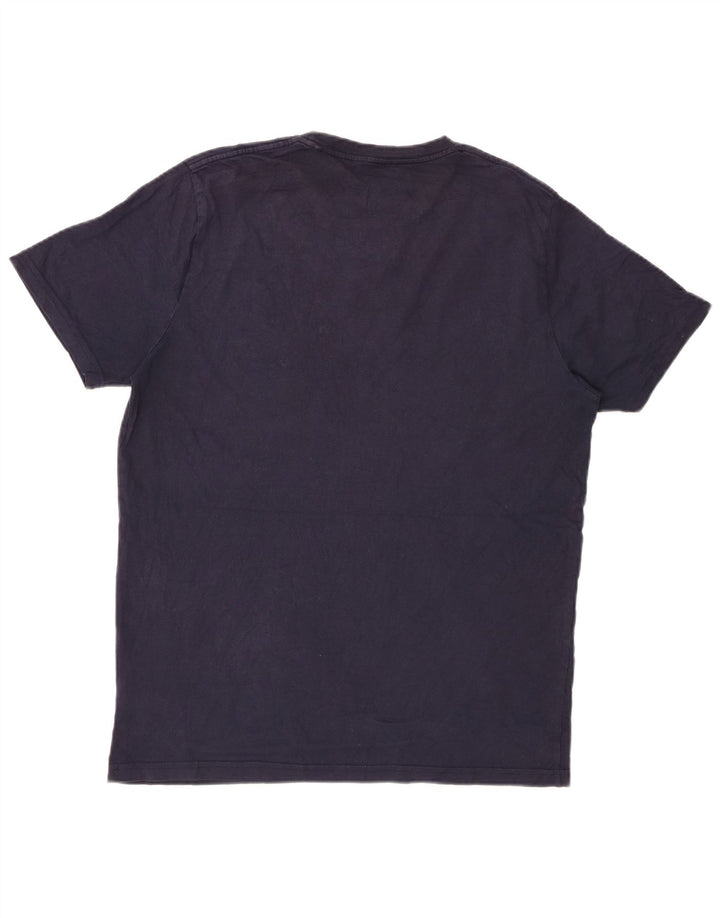JOULES Ανδρικό T-Shirt Top Large Navy Blue από βαμβάκι