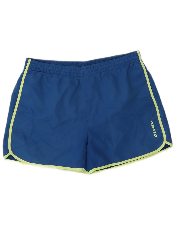 LOTTO Mens Swimming Shorts Medium  Blue Polyester