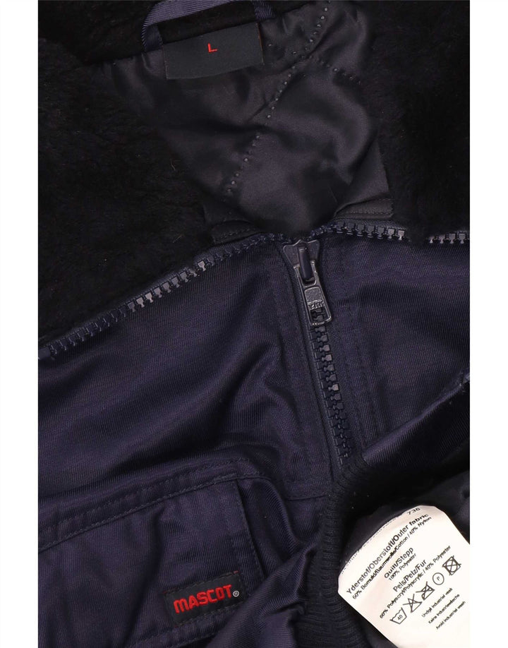 Ανδρικό μπουφάν Mascot Bomber UK 40 Large Navy Blue Colourblock Βαμβακερό