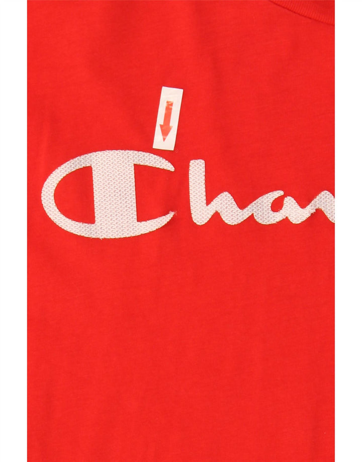 Ανδρικό γραφικό T-Shirt CHAMPION Top Medium Red