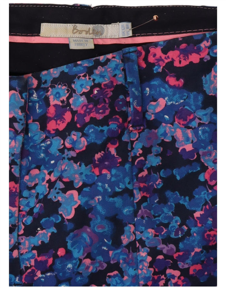 BODEN Γυναικείο Slim παντελόνι Chino UK 12 Medium W30 L28 Πολύχρωμο Floral
