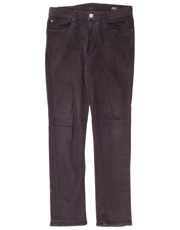 RIFLE Ανδρικό Slim Jeans W34 L34 Γκρι βαμβακερό