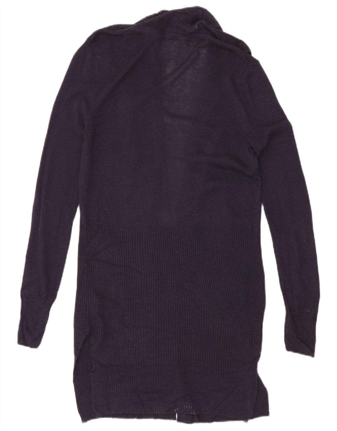 MARKS & SPENCER Γυναικείο πουλόβερ Longline Cardigan UK 10 Small Navy Blue