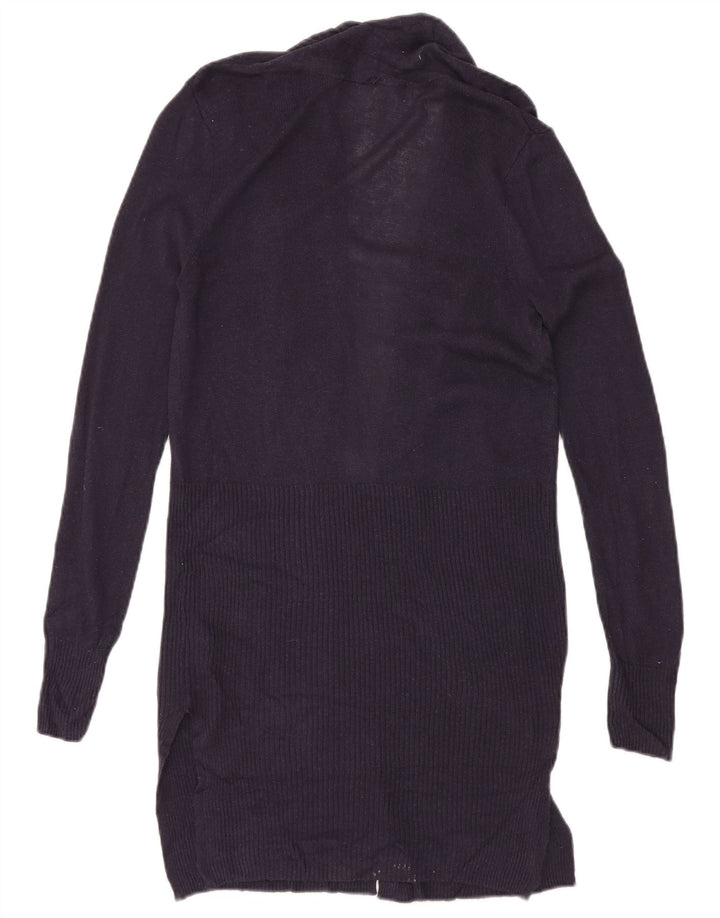 MARKS & SPENCER Γυναικείο πουλόβερ Longline Cardigan UK 10 Small Navy Blue