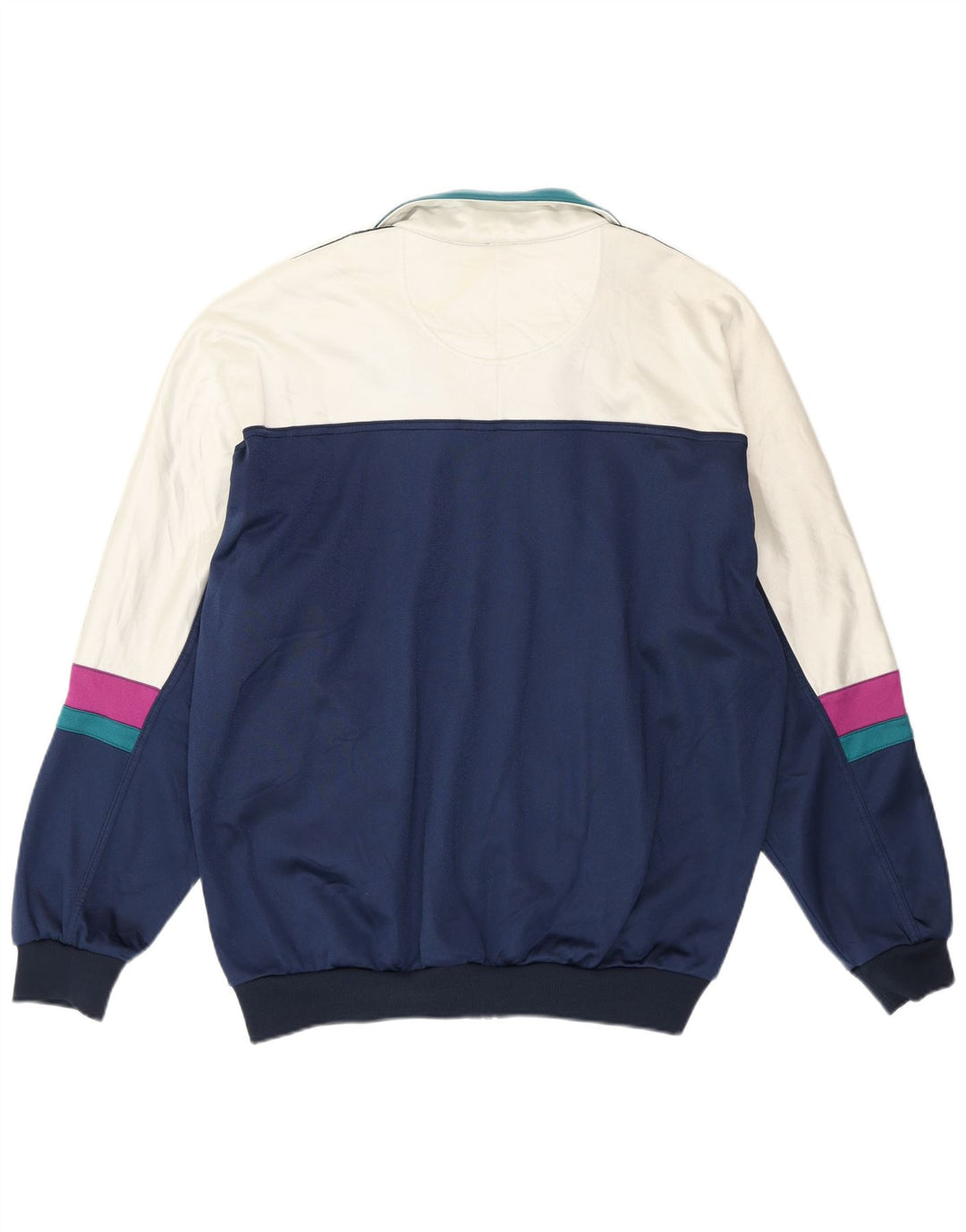 Ανδρική φόρμα γυμναστικής γραφικών ASICS Top Jacket IT 54 XL Navy Blue Colorblock