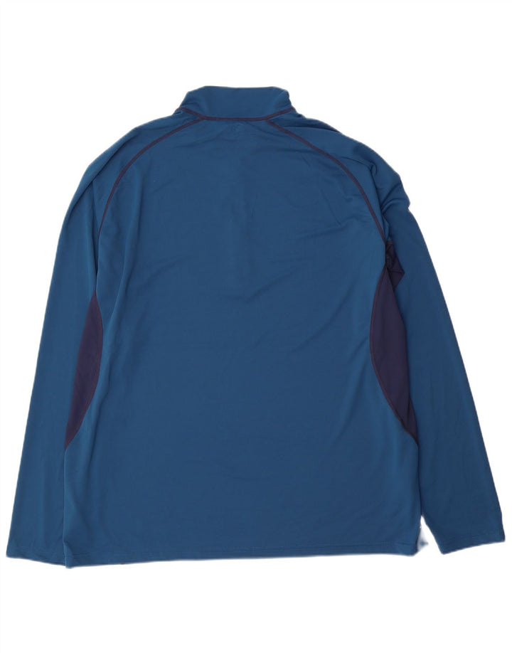 Ανδρική φόρμα πουλόβερ με φερμουάρ Berghaus Top 2XL Blue Colourblock