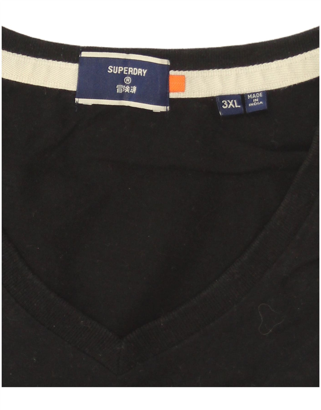 Ανδρικό T-Shirt Superdry Top 3XL Μαύρο