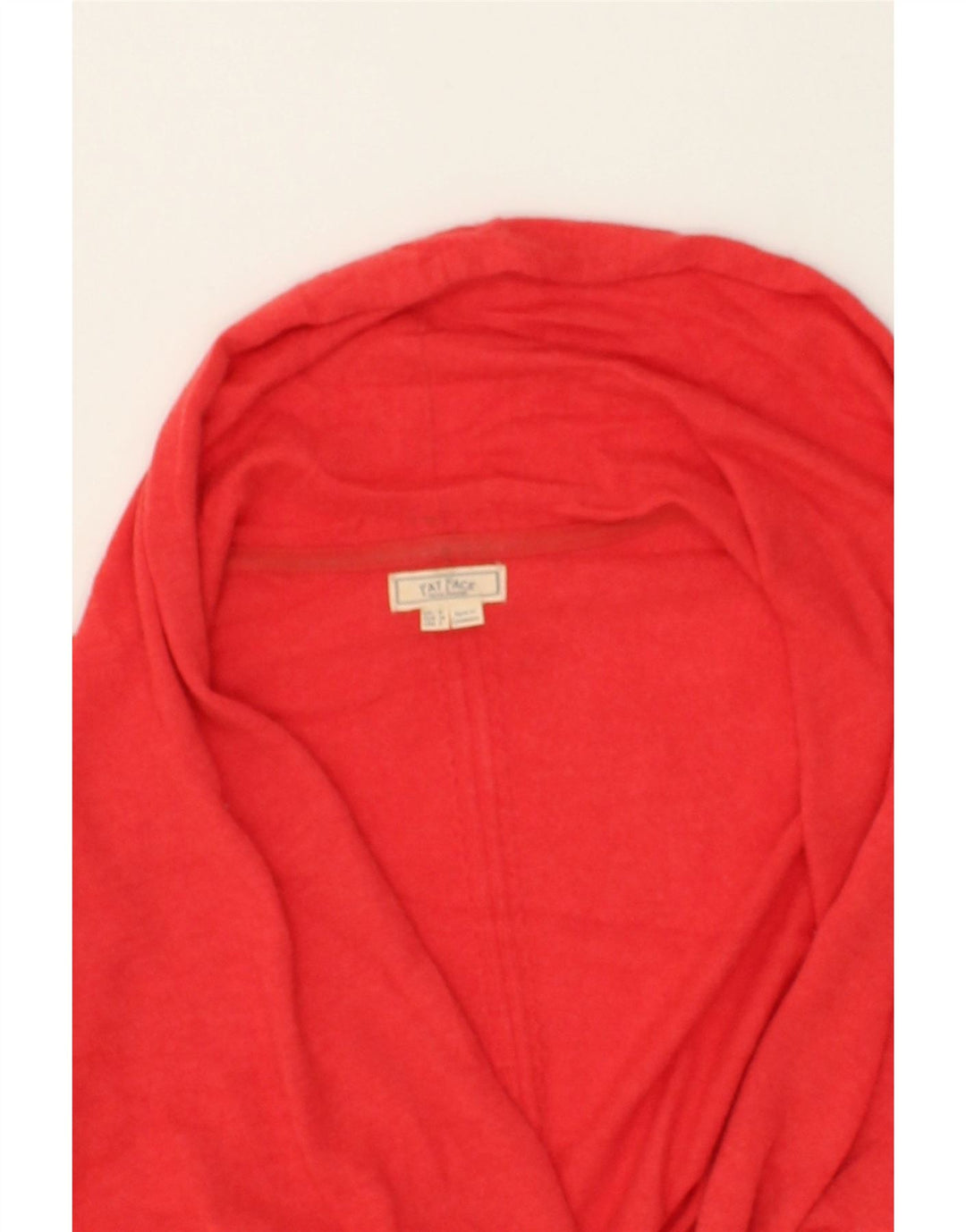 FAT FACE Womens Loose Fit Cardigan Sweater UK 6 XS Red Wool | Vintage Fat Face | Thrift | Second-Hand Fat Face | Used Clothing | Messina Hembry 