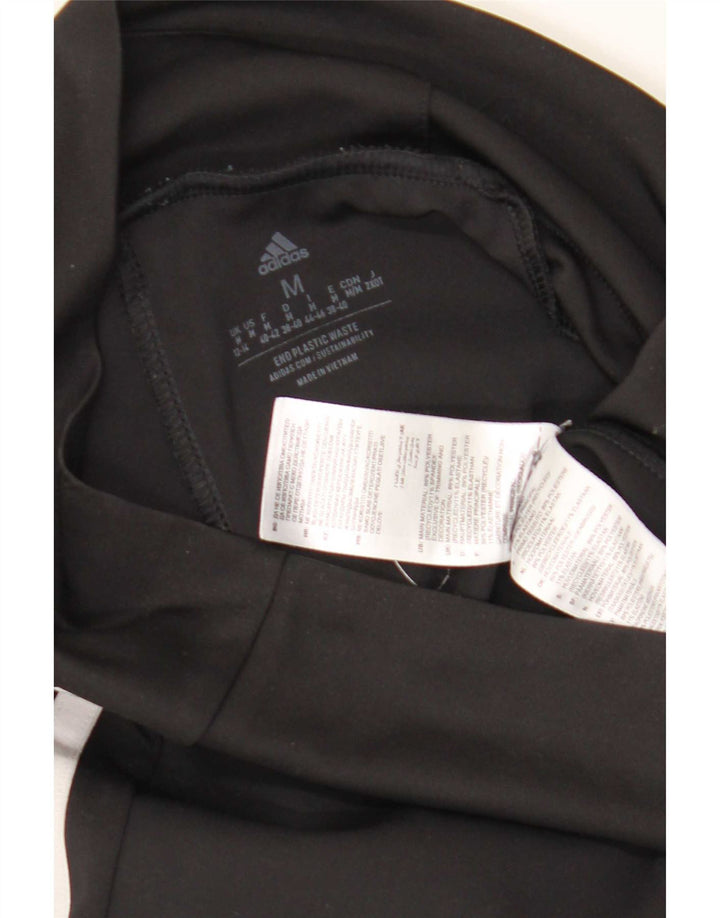 Adidas Γυναικείο Κολάν Crop UK 12/14 Medium Μαύρο Πολυεστέρας