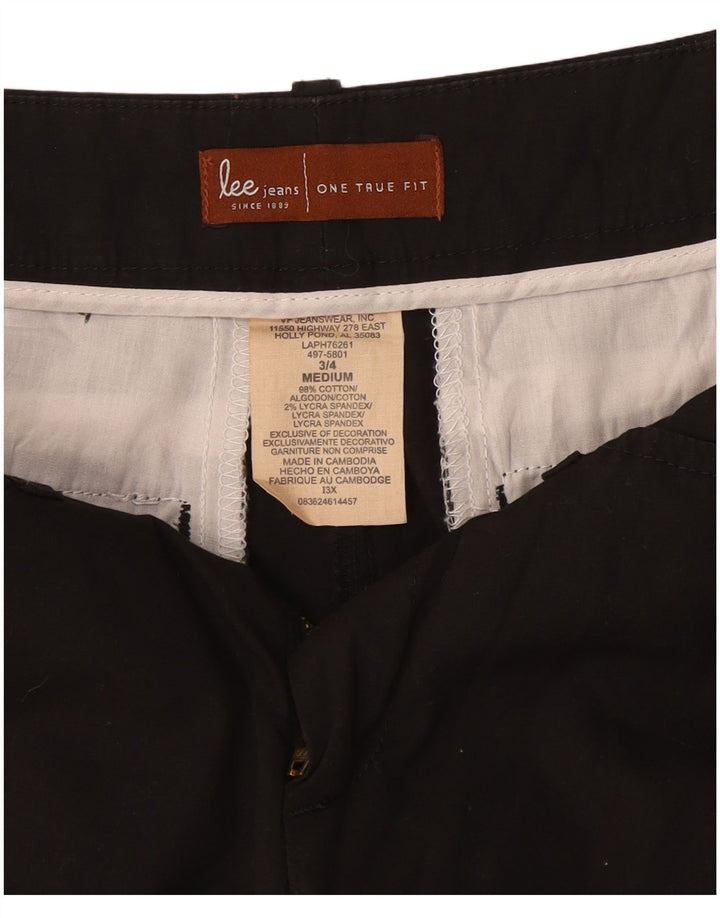 Γυναικείο casual σορτς LEE US 3 Small W27 μαύρο βαμβακερό