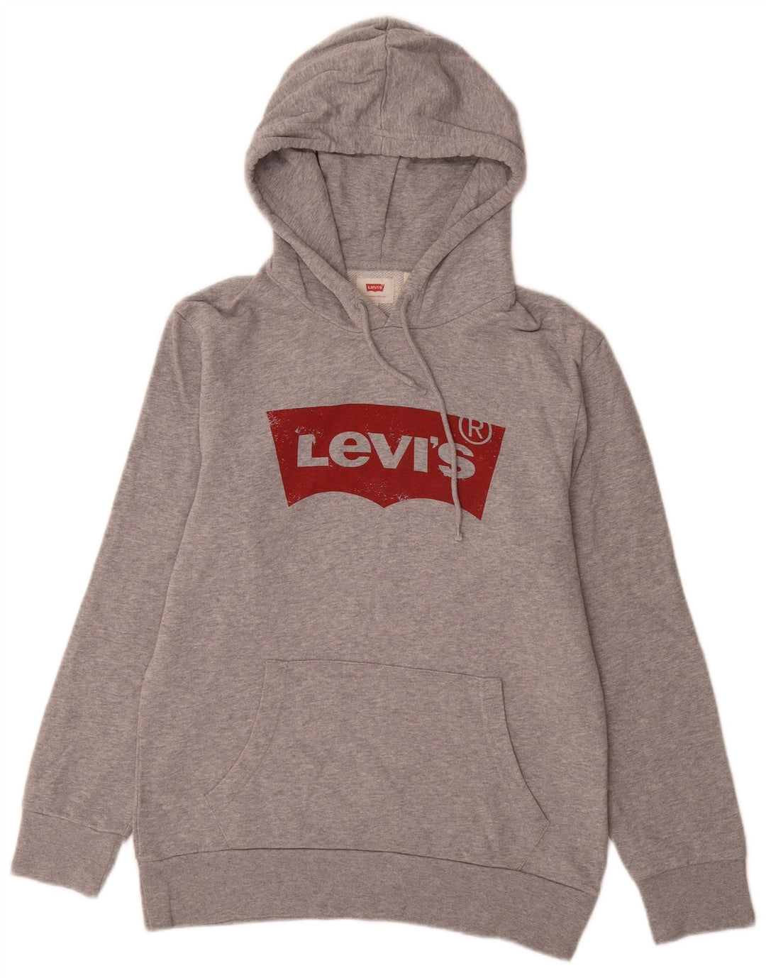 Ανδρικό γραφικό κουκούλα LEVI'S Μικρό γκρι βαμβακερό