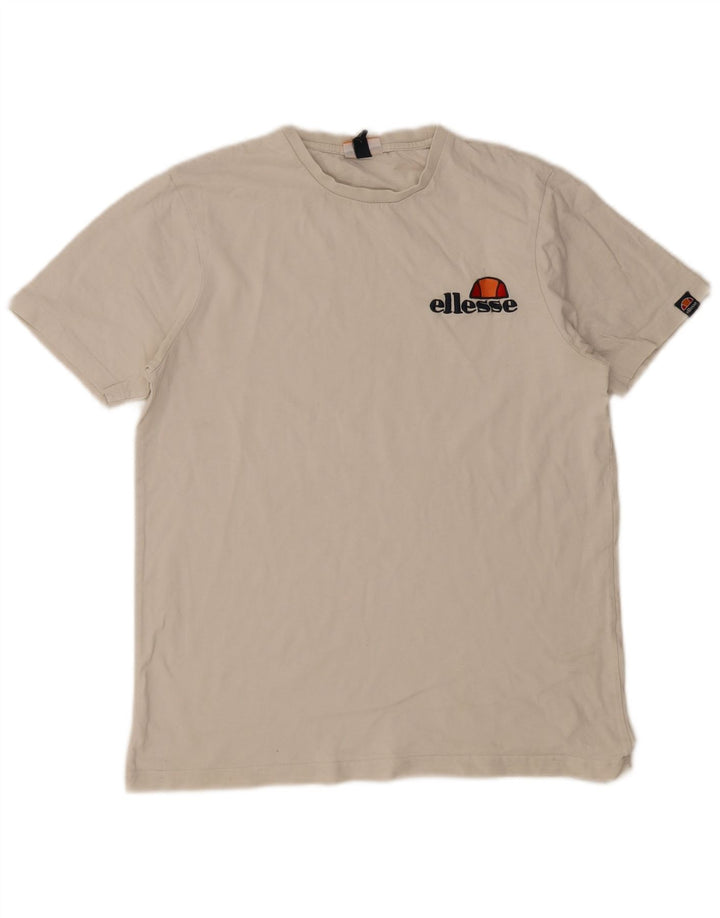 Ανδρικό γραφικό T-Shirt Ellesse Top Large White