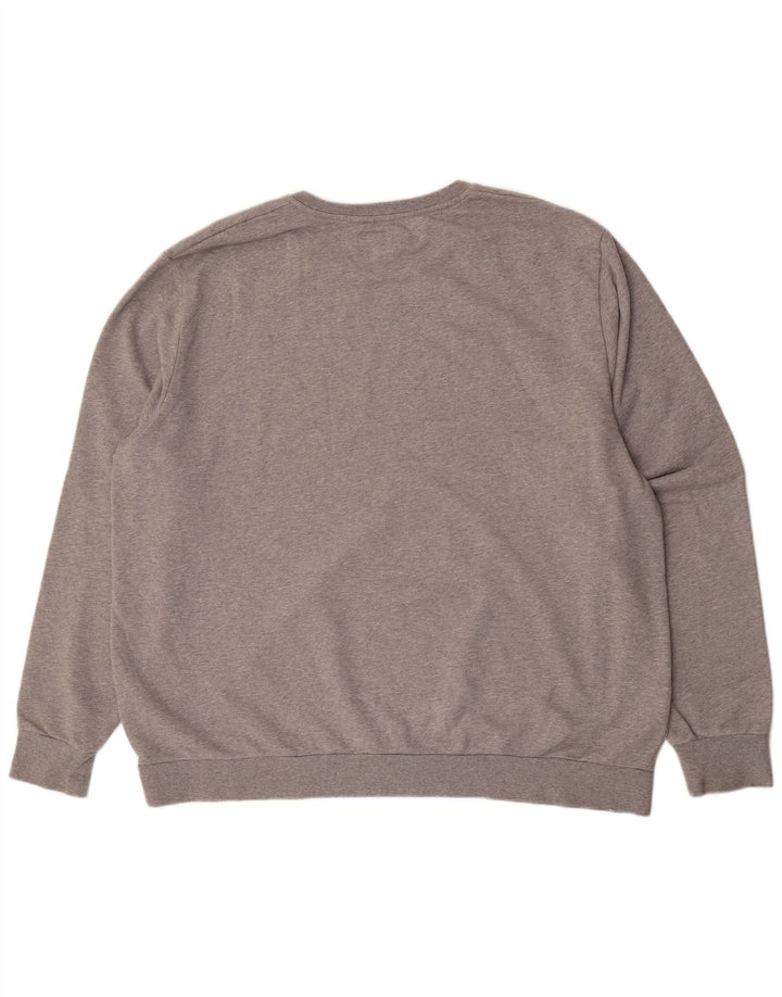 Ανδρικό γραφικό φούτερ Hackett Classic Fit Jumper 3XL Γκρι βαμβακερό