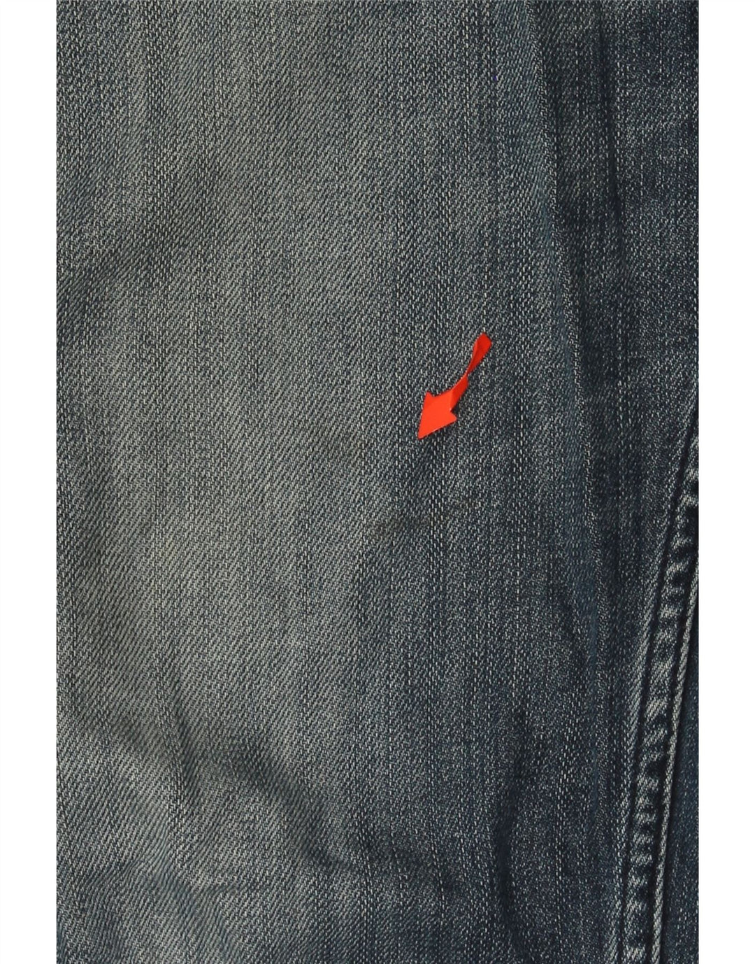 CALVIN KLEIN Ανδρικό τζιν Distressed Slim W32 L34 Μπλε βαμβακερό