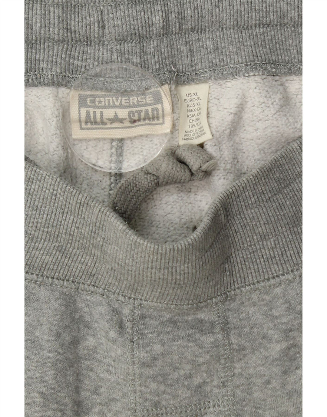 Ανδρική φόρμα Converse Παντελόνι Joggers XL Γκρι Βαμβακερό