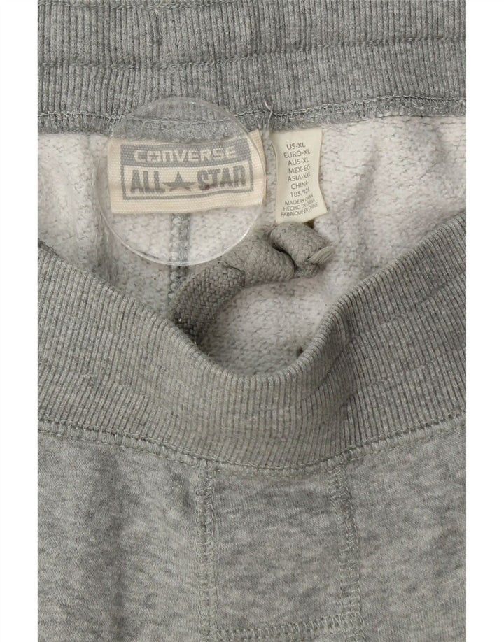 Ανδρική φόρμα Converse Παντελόνι Joggers XL Γκρι Βαμβακερό