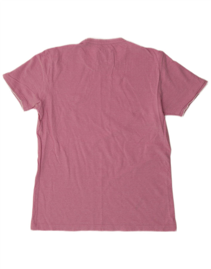 Ανδρικό T-Shirt Crew Clothing Top μεγάλο ροζ