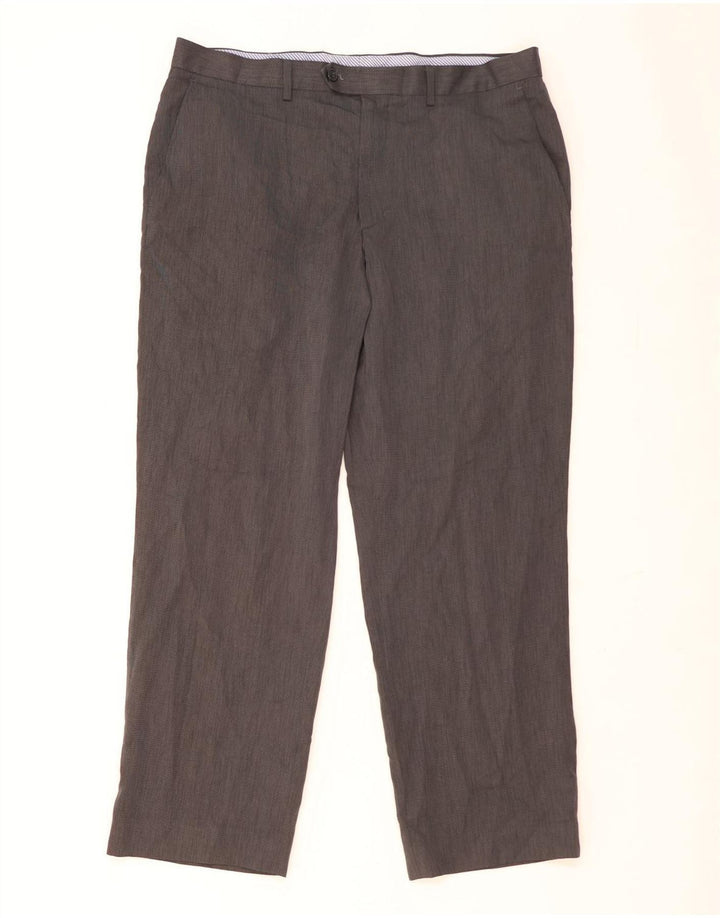Marks & Spencer Ανδρικό ίσιο παντελόνι W36 L29 Γκρι
