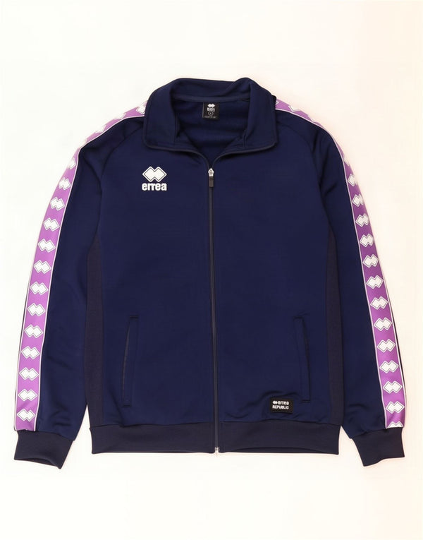 Errea Γυναικεία φόρμα γραφικής φόρμας Top Jacket UK 18 XL Navy Blue Colorblock