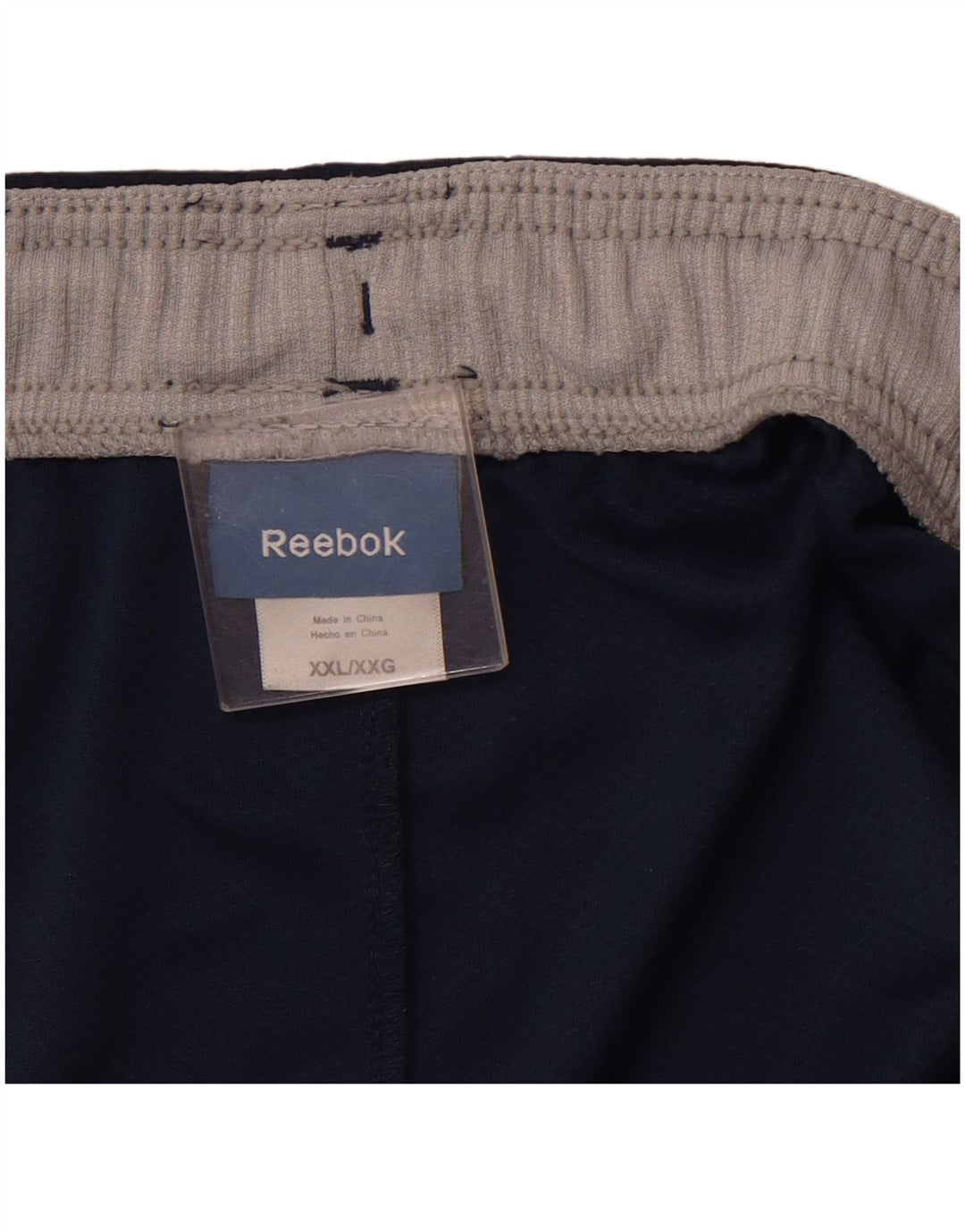 Ανδρικό αθλητικό σορτς REEBOK 2XL Navy Blue Polyester