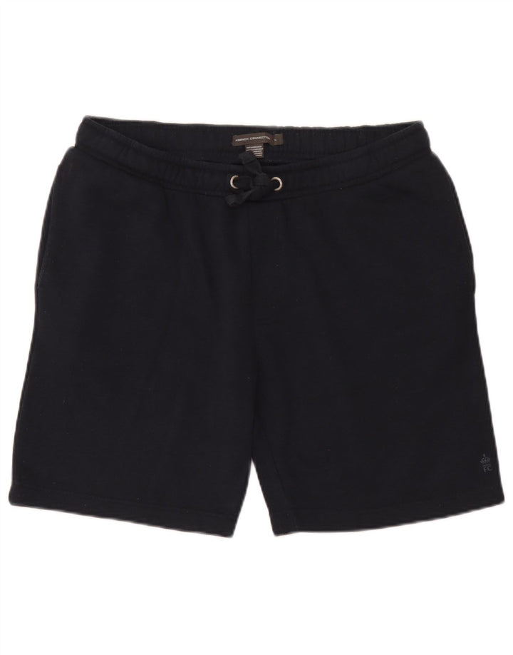 Ανδρικό αθλητικό σορτς French Connection Μεγάλο Navy Blue από βαμβάκι
