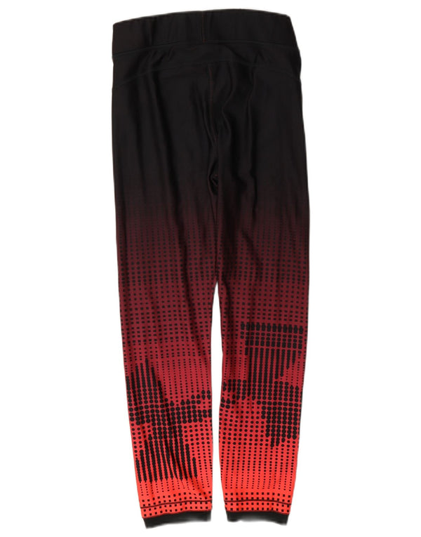 Under Armour Γυναικεία Heat Gear legging UK 10 Small Red Geometric Polyester
