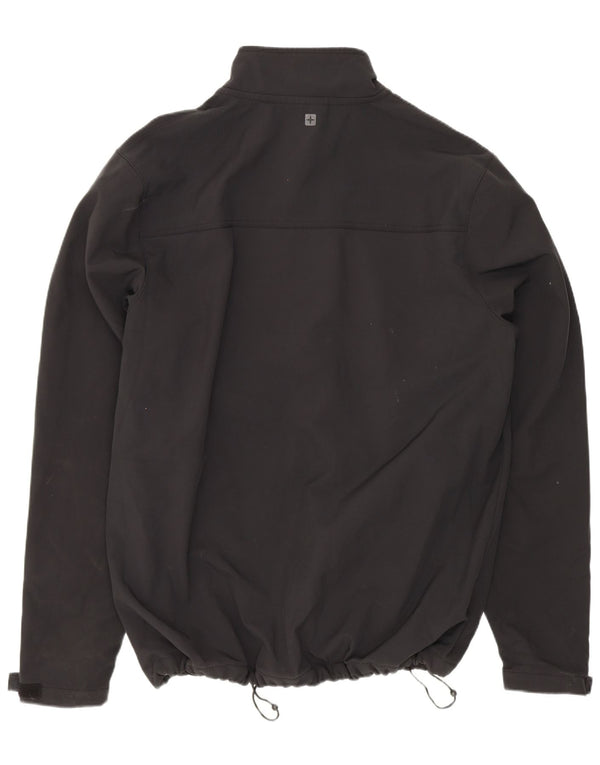 Mountain Warehouse Ανδρικό Ανεμοδράστη Μπουφάν UK 40 Large Black Polyester