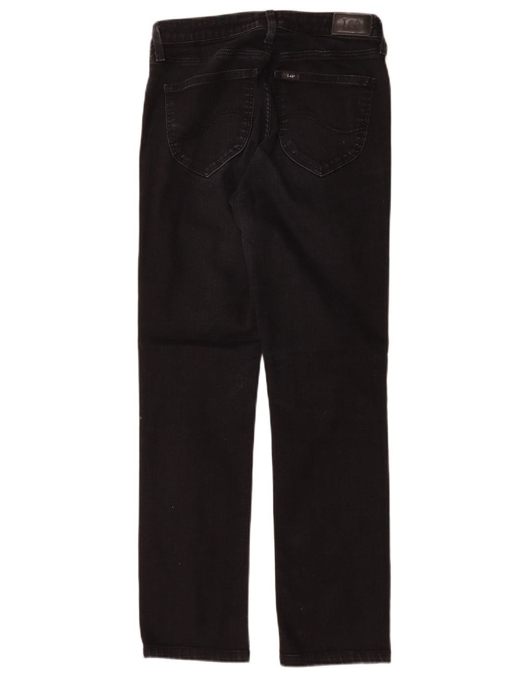 Lee Γυναικείο Straight Jeans W30 L29 Μαύρο