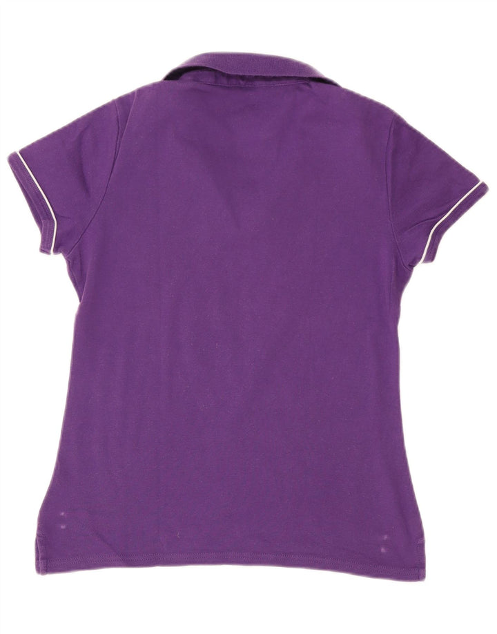 Tommy Hilfiger γυναικείο μπλουζάκι πόλο UK 12 Medium Purple