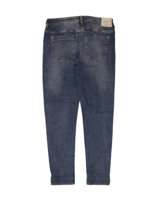 Zara Γυναικείο Skinny Jeans EU 40 Medium W30 L28 Navy Blue